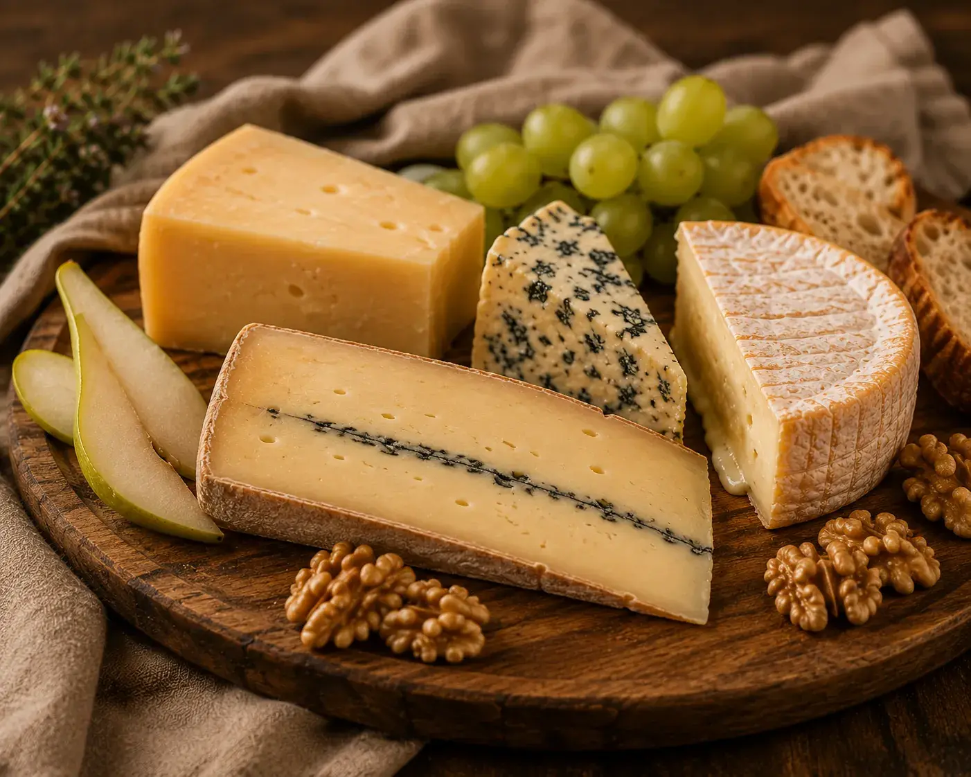 Plateau de fromages jurassiens